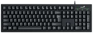 Genius клавиатура кирилизирана Smart Keyboard KB-100 Black - AI, BG Layout, USB