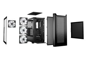 be quiet! Case ATX - Pure Base 501 DX Black