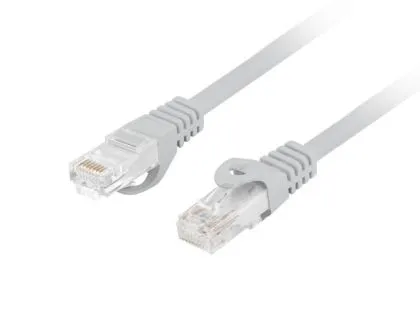 Кабел Lanberg patchcord CAT.6 utp lszh cu 1.5m grey fluke passed