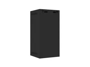 Комуникационен шкаф Lanberg rack cabinet 10" wall-mount 12U/280x310 for self-assembly with metal door black (flat pack)