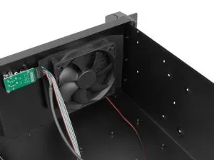 Комуникационен шкаф Lanberg rackmount server chassis atx 350/10 19"/4U