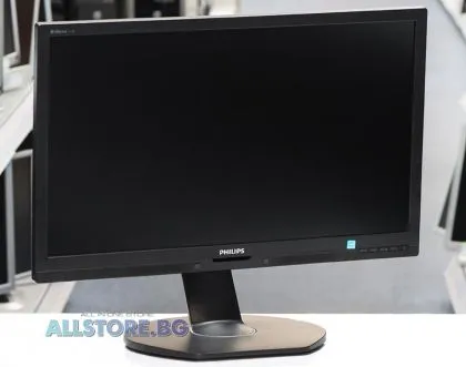 Philips 241B6QPYEB, 23.8" 1920x1080 Full HD 16:9 Stereo Speakers + USB Hub, Black, Grade B