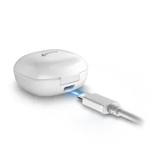 Genius безжични слушалки TWS Bluetooth 5.3 Earphones HS-M905BT White