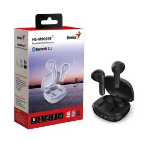 Genius безжични слушалки TWS Bluetooth 5.3 Earphones HS-M905BT Black