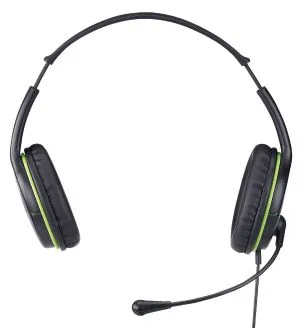 Genius Headset HS-400A - 3.5 mm, Mic, Black/Green