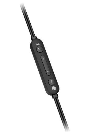 Genius слушалки с микрофон Headset HS-220U - AI, USB-C, Mic, Black