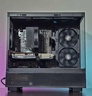 Ryzen 7-5700X / RX 6600 8GB / SSD 1TB / RAM 32GB - Геймърски компютър DarkReaper 104