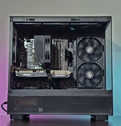Ryzen 7-5700X / RX 6600 8GB / SSD 1TB / RAM 32GB - Геймърски компютър DarkReaper 104