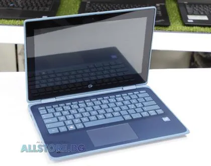HP ProBook x360 11 G5 EE Blue, Intel Celeron Quad-Core, 4096MB DDR4 Onboard, 128GB M.2 SATA SSD, Intel UHD Graphics 600, 11.6" 1366x768 WXGA LED 16:9 , Grade A-