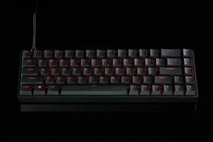 Madlions Professional Gaming Mechanical Keyboard FIRE 68 RGB - 8K, Gateron Dual-Rail Magnetic Switches [Linear], RGB - Black