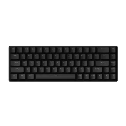 Madlions Professional Gaming Mechanical Keyboard FIRE 68 RGB - 8K, Gateron Dual-Rail Magnetic Switches [Linear], RGB - Black