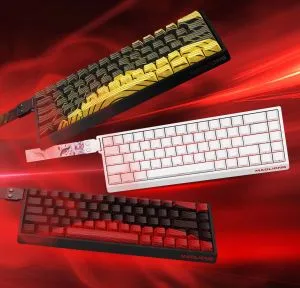 Madlions Professional Gaming Mechanical Keyboard MAD 60 HE Contour Flagship - 8K, Gateron Jade Pro [Linear]