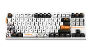 VGN професионална безжична геймърска механична клавиатура Wireless Professional Gaming Mechanical Keyboard - V87 PRO Diana - Aniya Switches, BT5.0, 2.4G