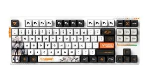 VGN професионална безжична геймърска механична клавиатура Wireless Professional Gaming Mechanical Keyboard - V87 PRO Diana - Aniya Switches, BT5.0, 2.4G