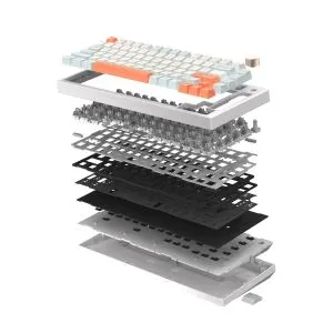 VGN безжична геймърска механична клавиатура Wireless Gaming Mechanical Keyboard - N75 PRO Caribbean Blue - Azure Switches [Linear]