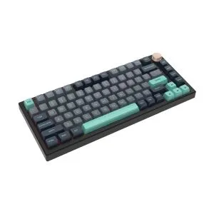 VGN професионална геймърска механична клавиатура Professional Gaming Mechanical Keyboard N75 RGB Caribbean Blue - Power Purple Switches [Tactile]