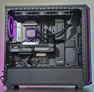 Ryzen 7-9800X3D/ RTX 5080/ 64GB RAM/ SSD 2TB/ Водно 360мм/ DarckRiper Nolimit