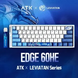 ATK Professional Gaming Mechanical Keyboard EDGE 60 HE Master Leviatan - 8K, Gateron Jade Pro Switches