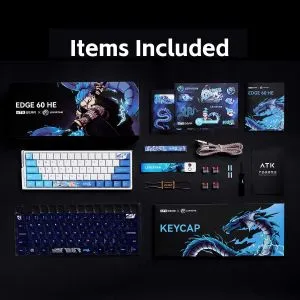 ATK Professional Gaming Mechanical Keyboard EDGE 60 HE Master Leviatan - 8K, Gateron Jade Pro Switches