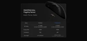 ATK Wireless Gaming Mouse Z1 PRO MAX - 8K, White