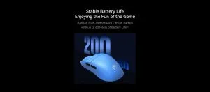 ATK Wireless Gaming Mouse F1 EXTREME LEVIATAN - 8K, Omron Optical Switches, Blue