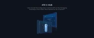 ATK Wireless Gaming Mouse F1 EXTREME LEVIATAN - 8K, Omron Optical Switches, Blue