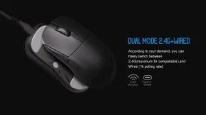 Lamzu INCA 8K - Wireless Gaming Mouse - White