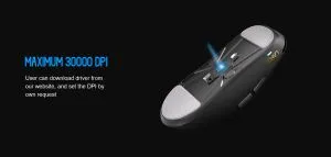 Lamzu INCA 8K - Wireless Gaming Mouse - White
