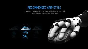 Lamzu INCA 8K - Wireless Gaming Mouse - White