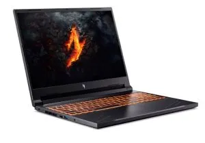 Лаптоп Acer Nitro 16, ANV16-41-R3NF, AMD Ryzen 5 8645HS, (4.30GHz up to 5.00GHz,16MB),16" WQXGA (1920x1600) IPS 165Hz, 1*16GB DDR5 (1 slot free), 512 GB PCIe NVMe SSD, GeForce RTX 3050 6GB GDDR6, Wifi 802.11AX, BT 5.3, No Os, Black