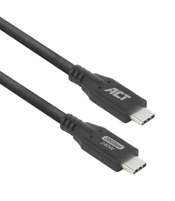 ACT Cable USB-C - USB-C, 2 m / USB4, 20Gbps, 240W