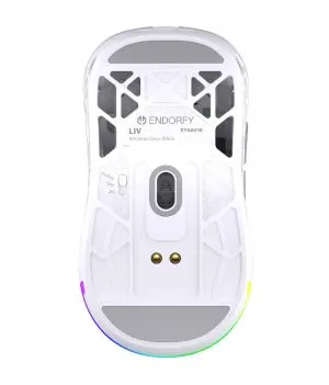 Геймърска безжична мишка ENDORFY LIV Onyx White