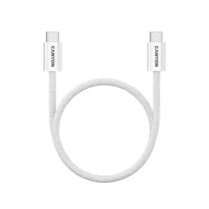 CANYON cable OnWire 60MG C-C 60W Magnet Braided 1m White