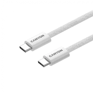 CANYON cable OnWire 60MG C-C 60W Magnet Braided 1m White