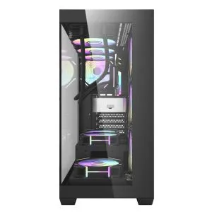 Darkflash Case ATX - DS900 Black - USB-C