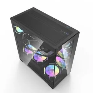 Darkflash Case ATX - DS900 Black - USB-C