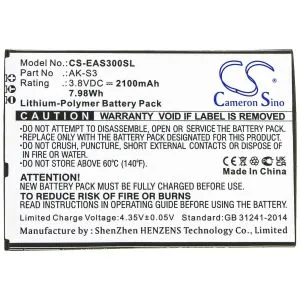 Mobile battery  EMPORIA Smart 3  AK-S3  LiPo 3,8V 2100mAh CAMERON SINO