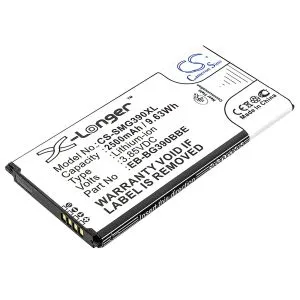 Mobile battery  SAMSUNG Galaxy Xcover 4, SM-G390 EB-BG390BBE  LiIon 3,85V 2500mAh CAMERON SINO