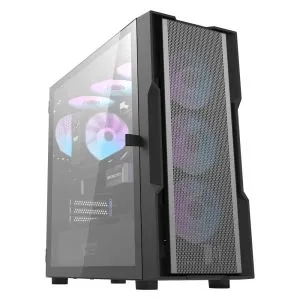 Darkflash Case ATX - DK431 Mesh Black - 4 fans included