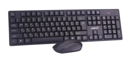 Makki Keyboard+Mouse Wireless 2.4G BG - MAKKI-KBX-008