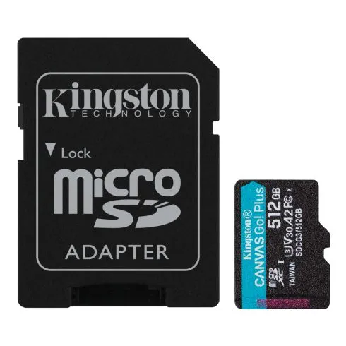 512G SDMIC KINGST CANV GO+ G4