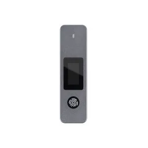 VCom външна кутия за диск Storage - Case - M.2 NVMe/SATA M/B key - USB-C/A Gen.2 10Gbps, Fingerprint Encryption - CU855SN-F