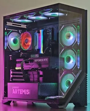 RTX 5070 12GB / Ryzen 7-7800X3D / RAM 32GB / SSD 1TB - Геймърски компютър DarkReaper S105