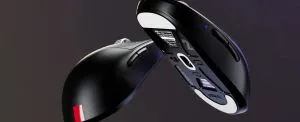 Pulsar професионална геймърска мишка Wireless Gaming Mouse X2A v3 eS Size1 Black 8K, OLED Display, Tournament Edition
