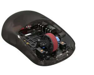 Pulsar професионална геймърска мишка Wireless Gaming Mouse X2H Medium Clear Black [LTD 2000] - 1K