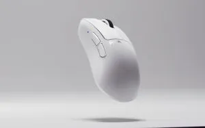 Pulsar професионална геймърска мишка Wireless Gaming Mouse Xlite v4 Size3 White - 1K (8K compatible)