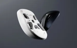Pulsar професионална геймърска мишка Wireless Gaming Mouse Xlite v4 Size3 White - 1K (8K compatible)