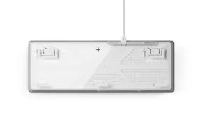 Pulsar професионална геймърска механична клавиатура Professional Gaming Mechanical Keyboard PCMK 2 HE TKL ANSI White - 8K, Gateron Magnetic Switches [Linear]