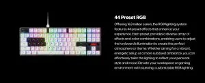 Pulsar професионална геймърска механична клавиатура Professional Gaming Mechanical Keyboard PCMK 2 HE TKL ANSI White - 8K, Gateron Magnetic Switches [Linear]