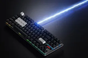 Pulsar професионална геймърска механична клавиатура Professional Gaming Mechanical Keyboard PCMK 2 HE TKL ANSI Black - 8K, Gateron Magnetic Switches [Linear]